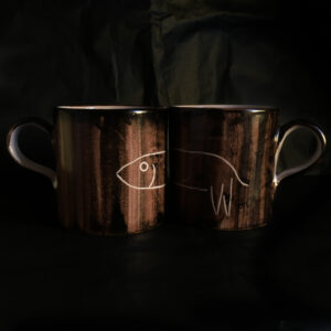 Mugs Manganese Graffito